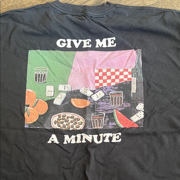 Carhartt WIP Black Tee with Colorful Graphic - Picture 1 of 2